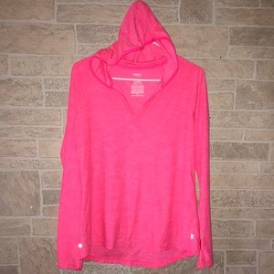✅Danskin Now Hooded Pullover Top
